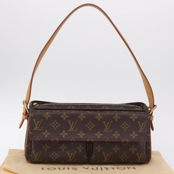 LOUIS VUITTON Monogram Viva Cite MM Shoulder Bag M51164 LV Auth 209585V