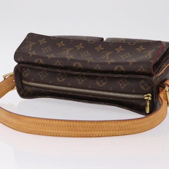 LOUIS VUITTON Monogram Viva Cite MM Shoulder Bag M51164 LV Auth 209585V