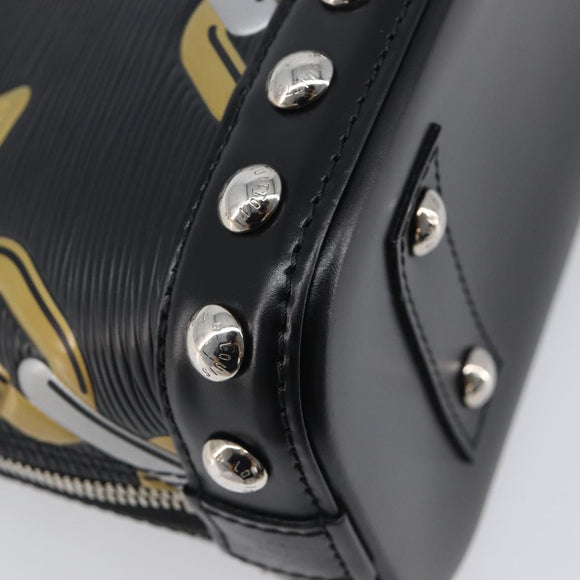 LOUIS VUITTON Epi Chain Alma BB Hand Bag Black M42482 LV Auth 209587SAM