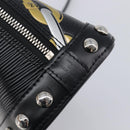 LOUIS VUITTON Epi Chain Alma BB Hand Bag Black M42482 LV Auth 209587SAM-18