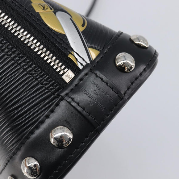 LOUIS VUITTON Epi Chain Alma BB Hand Bag Black M42482 LV Auth 209587SAM