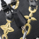 LOUIS VUITTON Epi Chain Alma BB Hand Bag Black M42482 LV Auth 209587SAM-20