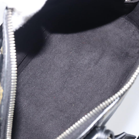 LOUIS VUITTON Epi Chain Alma BB Hand Bag Black M42482 LV Auth 209587SAM