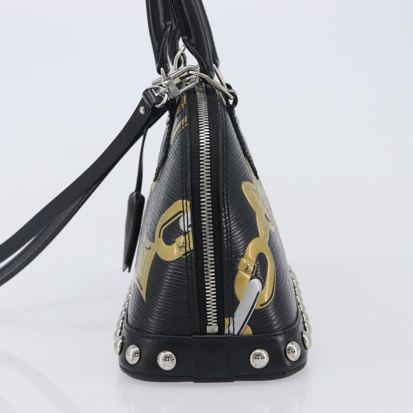LOUIS VUITTON Epi Chain Alma BB Hand Bag Black M42482 LV Auth 209587SAM