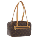 LOUIS VUITTON Monogram Cite MM Hand Bag M51182 LV Auth 209589A-1