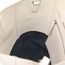 CELINE Hand Bag Leather 2way Black Silver Auth 209590A-21
