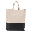 CELINE Hand Bag Leather 2way Black Silver Auth 209590A-3