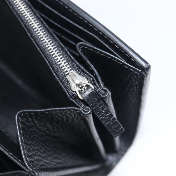 GUCCI Dionysus Chain Shoulder Bag Leather Black Silver 401231 Auth 209594V
