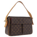 LOUIS VUITTON Monogram Viva Cite GM Shoulder Bag M51163 LV Auth 209595V-1