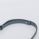 LOEWE Puzzle Bag Shoulder Bag Leather 2way Light Blue Silver Auth 209596M-11