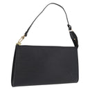 LOUIS VUITTON Epi Pochette Accessoires Accessory Pouch Black M52982 Auth 209597A-1