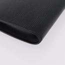 LOUIS VUITTON Epi Pochette Accessoires Accessory Pouch Black M52982 Auth 209597A-10