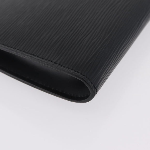 LOUIS VUITTON Epi Pochette Accessoires Accessory Pouch Black M52982 Auth 209597A