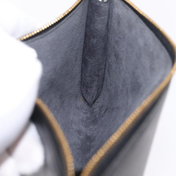 LOUIS VUITTON Epi Pochette Accessoires Accessory Pouch Black M52982 Auth 209597A