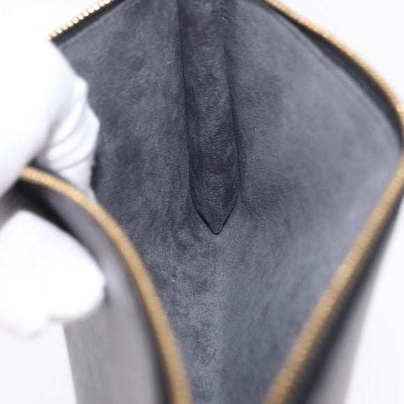LOUIS VUITTON Epi Pochette Accessoires Accessory Pouch Black M52982 Auth 209597A