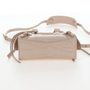Balenciaga Neo City Bag Mini Hand Bag Leather 2way Pink 639527 Auth 209600SAM-15