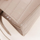 Balenciaga Neo City Bag Mini Hand Bag Leather 2way Pink 639527 Auth 209600SAM-19