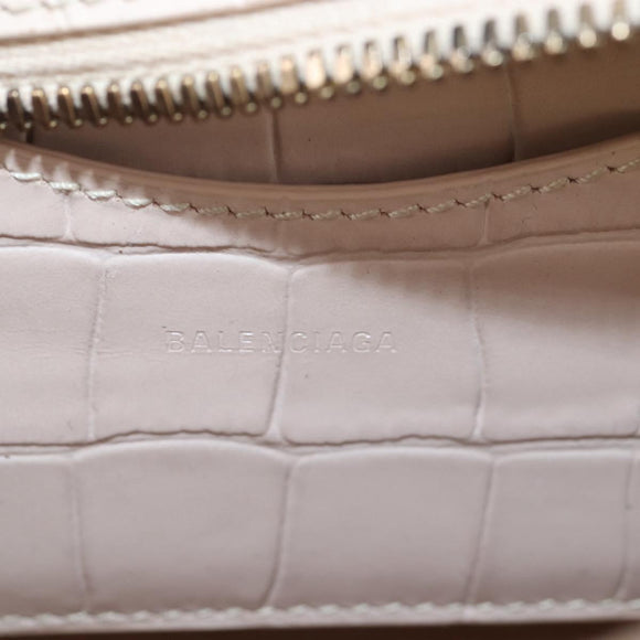 Balenciaga Neo City Bag Mini Hand Bag Leather 2way Pink 639527 Auth 209600SAM