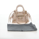Balenciaga Neo City Bag Mini Hand Bag Leather 2way Pink 639527 Auth 209600SAM-31