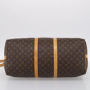LOUIS VUITTON Monogram Keepall Bandouliere 55 Boston Bag M41414 LV Auth 209601V-12