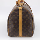 LOUIS VUITTON Monogram Keepall Bandouliere 55 Boston Bag M41414 LV Auth 209601V-5