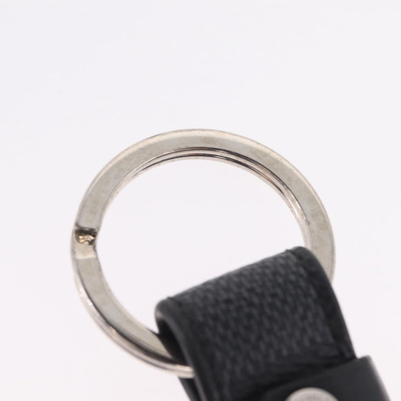 LOUIS VUITTON Damier Graphite LV Dragonne Key Ring M62706 LV Auth 209607A