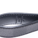 LOUIS VUITTON Damier Graphite LV Dragonne Key Ring M62706 LV Auth 209607A-11