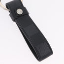 LOUIS VUITTON Damier Graphite LV Dragonne Key Ring M62706 LV Auth 209607A-8