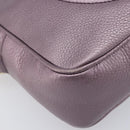 GUCCI Soho Shoulder Bag Leather Pink Gold Tone 308364 Auth 209608A-11