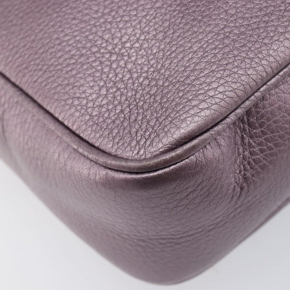 GUCCI Soho Shoulder Bag Leather Pink Gold Tone 308364 Auth 209608A