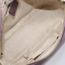 GUCCI Soho Shoulder Bag Leather Pink Gold Tone 308364 Auth 209608A-16