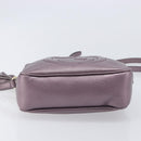 GUCCI Soho Shoulder Bag Leather Pink Gold Tone 308364 Auth 209608A-9