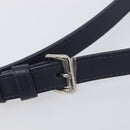 LOUIS VUITTON Fast Line Wearable Wallet Shoulder Bag Leather Navy Auth 209611V-10