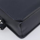 LOUIS VUITTON Fast Line Wearable Wallet Shoulder Bag Leather Navy Auth 209611V-13