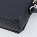 LOUIS VUITTON Fast Line Wearable Wallet Shoulder Bag Leather Navy Auth 209611V-14