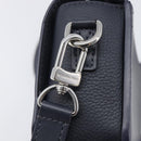 LOUIS VUITTON Fast Line Wearable Wallet Shoulder Bag Leather Navy Auth 209611V-16