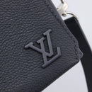 LOUIS VUITTON Fast Line Wearable Wallet Shoulder Bag Leather Navy Auth 209611V-17