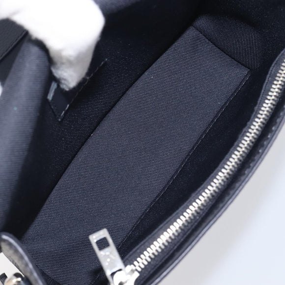 LOUIS VUITTON Fast Line Wearable Wallet Shoulder Bag Leather Navy Auth 209611V