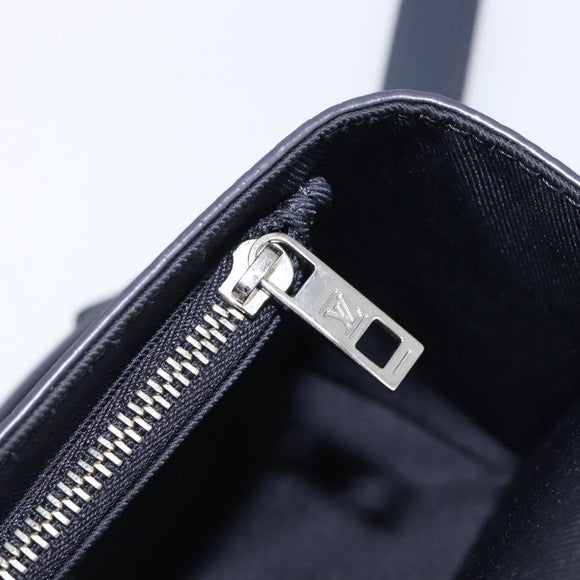 LOUIS VUITTON Fast Line Wearable Wallet Shoulder Bag Leather Navy Auth 209611V