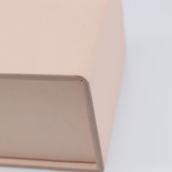 FENDI Box Shoulder Bag Leather Pink Gold Tone 8BT339 Auth 209612M