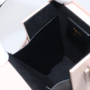 FENDI Box Shoulder Bag Leather Pink Gold Tone 8BT339 Auth 209612M-22