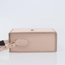 FENDI Box Shoulder Bag Leather Pink Gold Tone 8BT339 Auth 209612M-5
