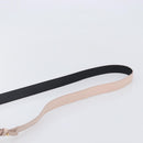 FENDI Box Shoulder Bag Leather Pink Gold Tone 8BT339 Auth 209612M-8