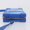 LOUIS VUITTON Monogram Clouds Soft Trunk Wallet Bag Blue M45432 LV Auth 209614M-7
