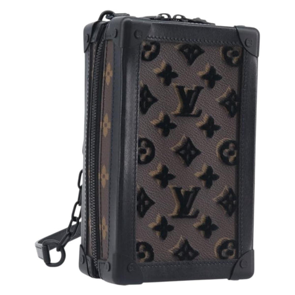 LOUIS VUITTON Monogram Tuftage Vertical Soft Trunk Bag M45044 LV Auth 209615M