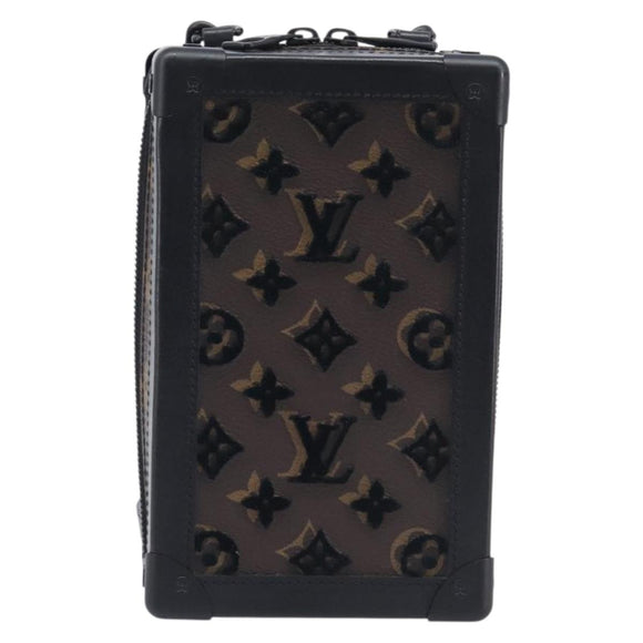 LOUIS VUITTON Monogram Tuftage Vertical Soft Trunk Bag M45044 LV Auth 209615M