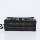 LOUIS VUITTON Monogram Tuftage Vertical Soft Trunk Bag M45044 LV Auth 209615M-5