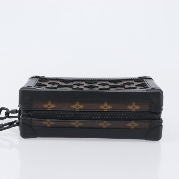 LOUIS VUITTON Monogram Tuftage Vertical Soft Trunk Bag M45044 LV Auth 209615M