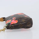 LOUIS VUITTON Monogram Rose Pochette Accessoires Pouch M48615 LV Auth 209616V-5