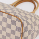 LOUIS VUITTON Damier Azur Saleya PM Tote Bag N51186 LV Auth 209617A-12